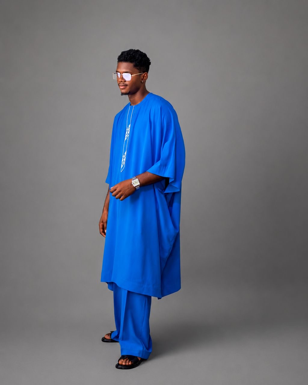 Ocean Crown Kaftan