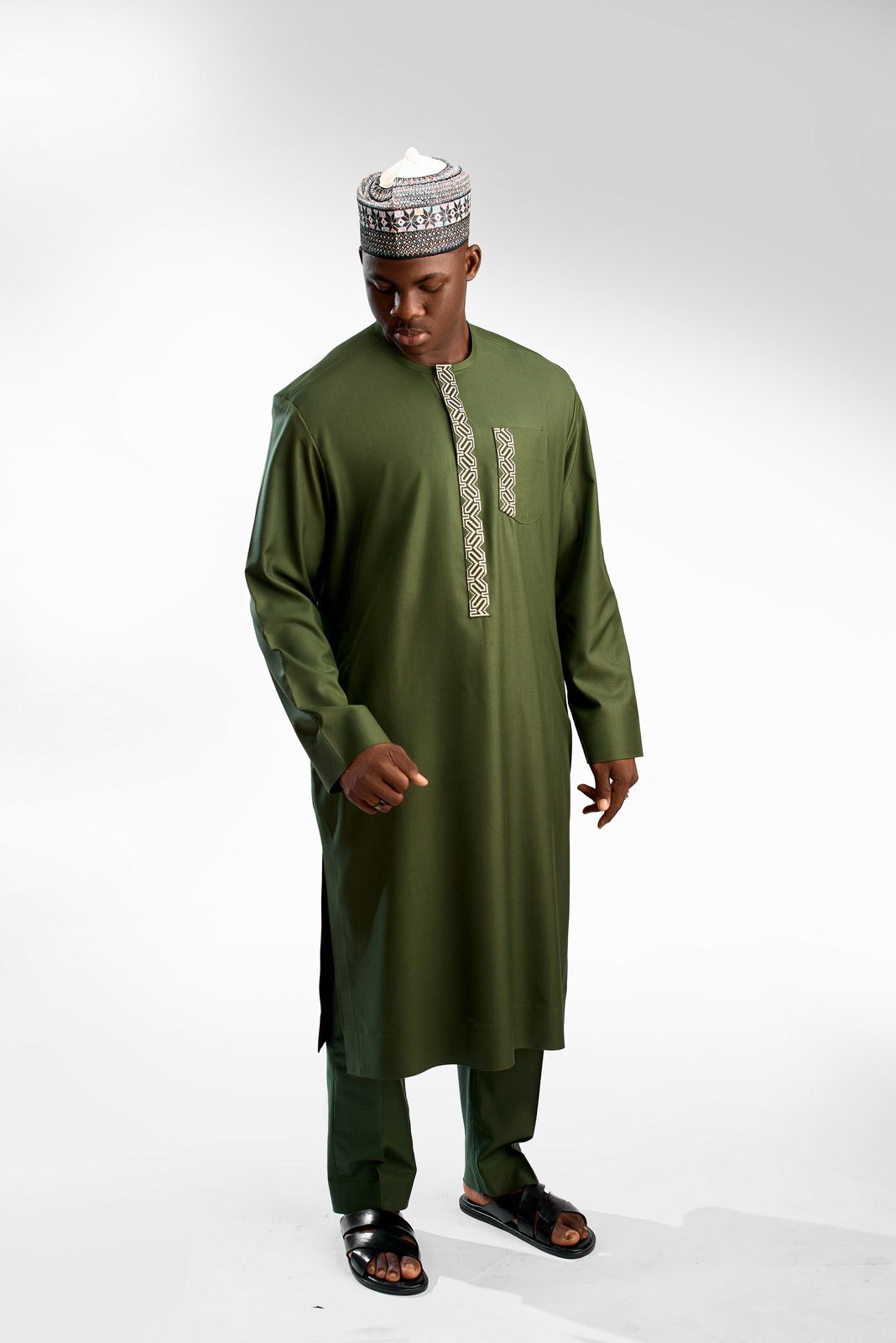 Emerald prestige kaftan